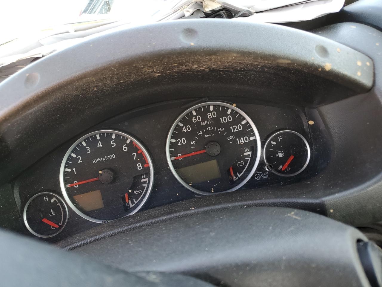 2007 Nissan Navara (Frontier) VIN 1N6AD06W37C414156 Copart auction photo, front end / all over damage thumbnail 9