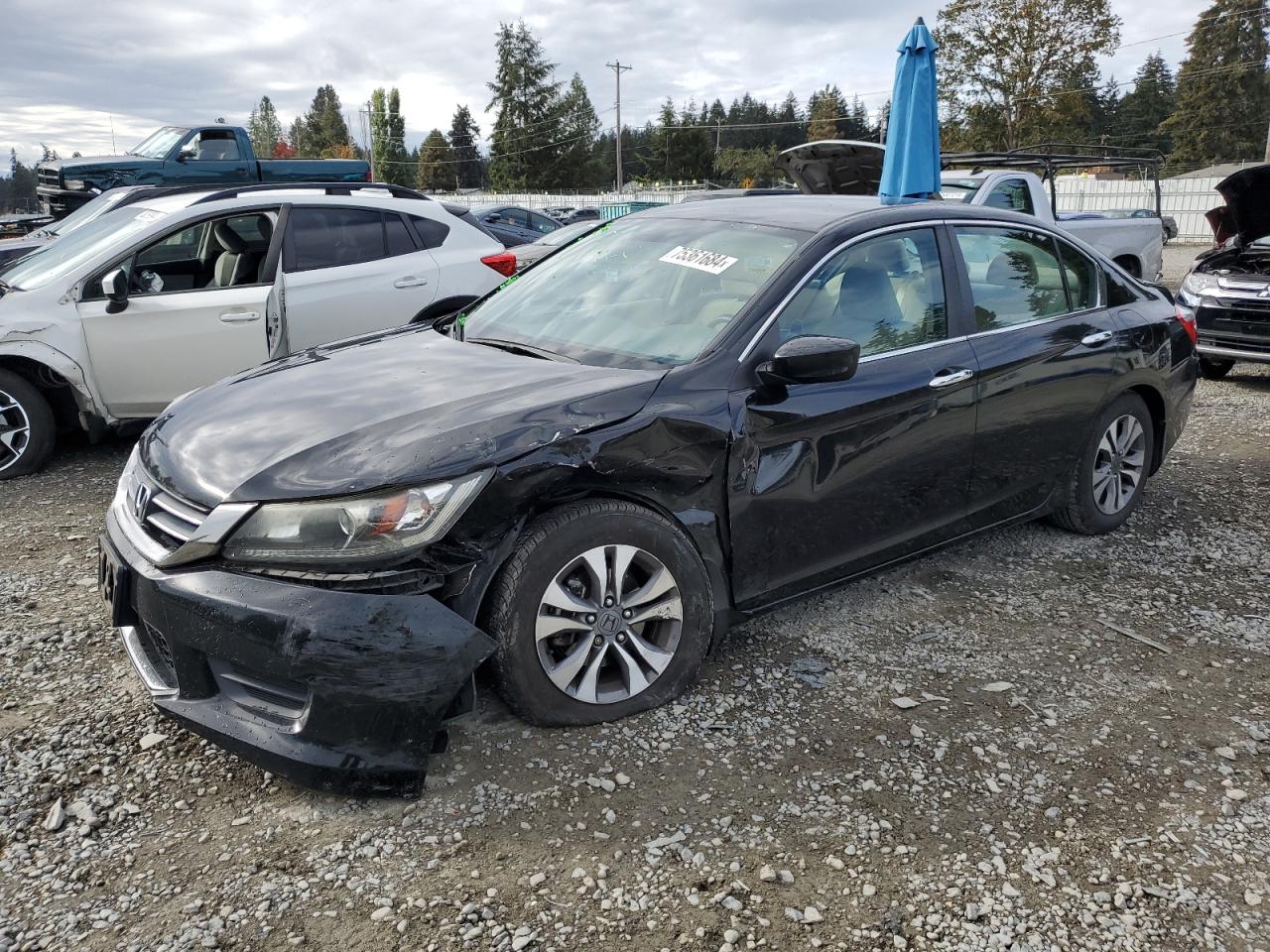 2013 Honda Accord VIN 1HGCR2F39DA158886