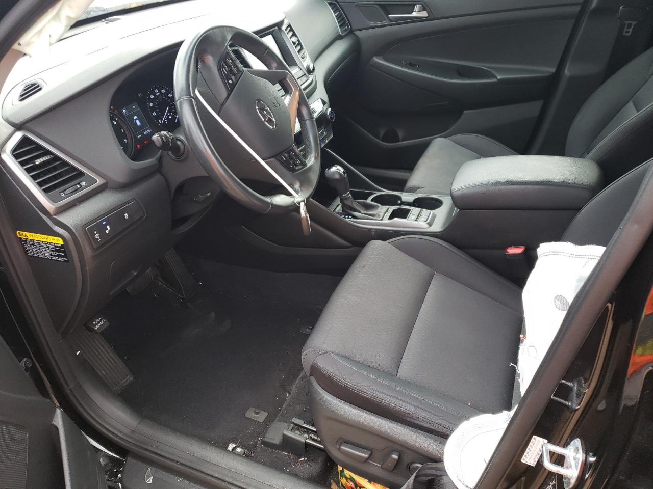 2018 Hyundai Tucson VIN KM8J33AL4JU705492 Copart auction photo, side / front end damage thumbnail 7