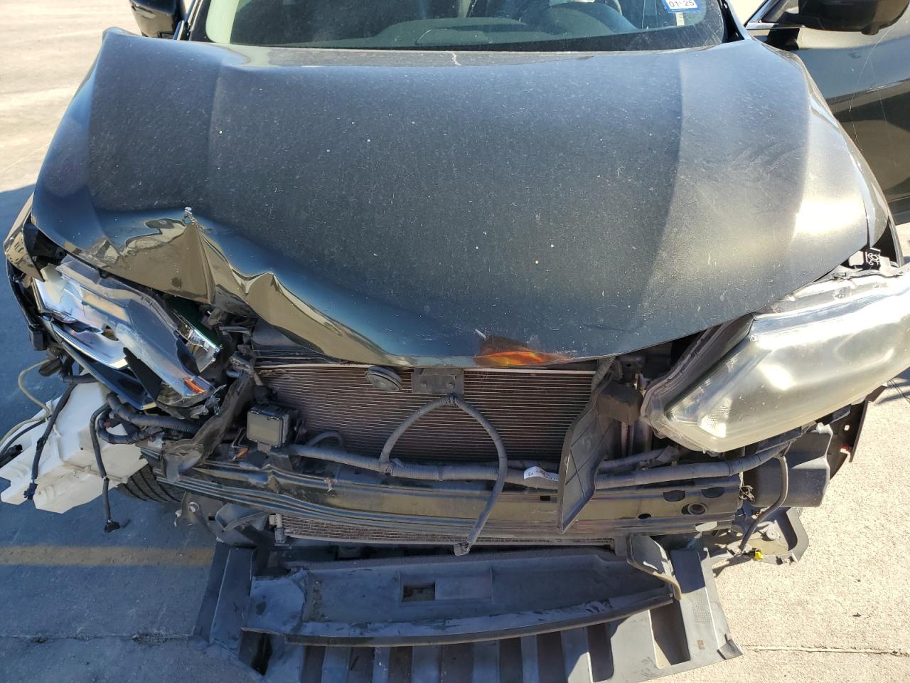 2016 Nissan Rogue VIN 5N1AT2MT6GC757520 Copart auction photo, front end damage thumbnail 12