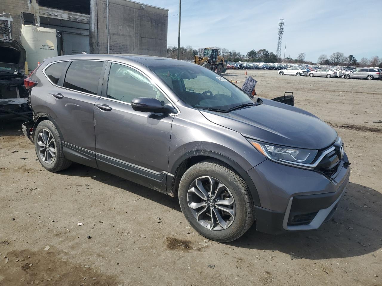 2022 Honda CR-V VIN 5J6RW1H54NA002891 Copart auction photo, rear end / front end damage thumbnail 4