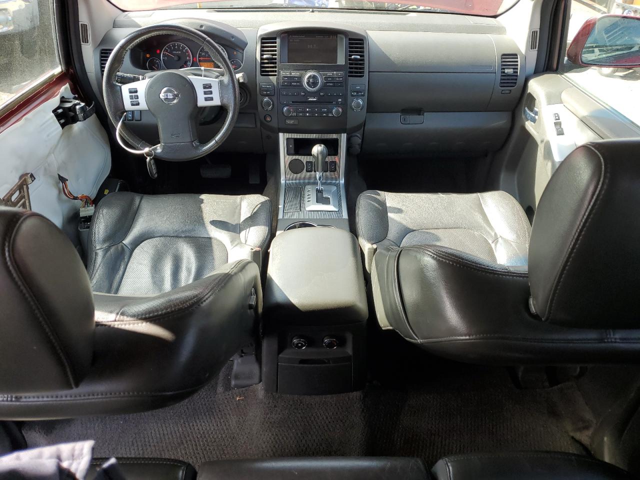 2012 Nissan Pathfinder VIN 5N1AR1NN2CC625406 Copart auction photo, front end damage thumbnail 8