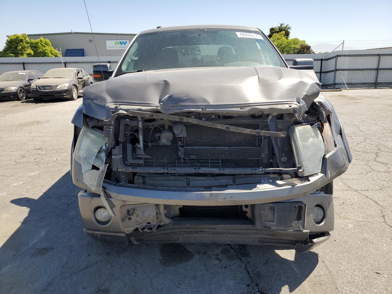 2013 Ford F-150 VIN 1FTFW1CT6DKG51728 Copart auction photo, front end / side damage thumbnail 5