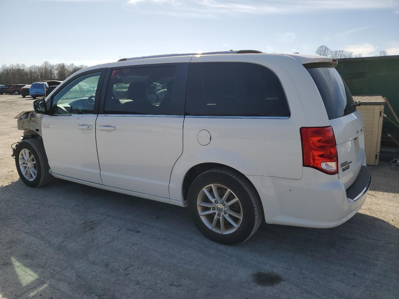 2019 Dodge Caravan VIN 2C4RDGCG6KR632328 Copart auction photo, front end damage thumbnail 2