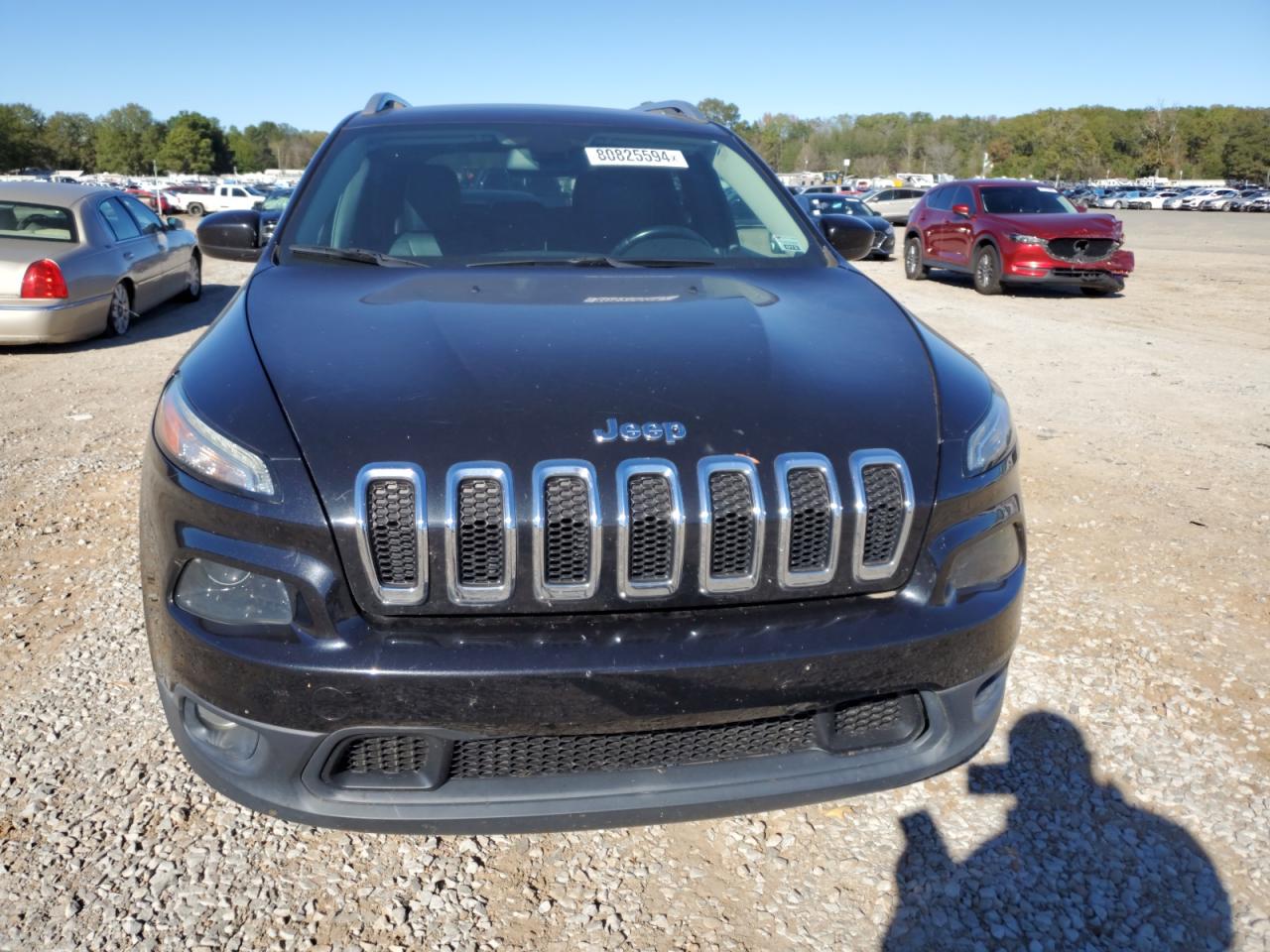 2014 Jeep Grand Cherokee VIN 1C4PJLCB7EW116424 Copart auction photo, side damage thumbnail 5