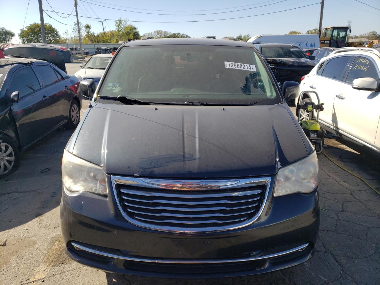 2013 Chrysler Town & Country VIN 2C4RC1BG9DR810561 Copart auction photo, side damage thumbnail 5