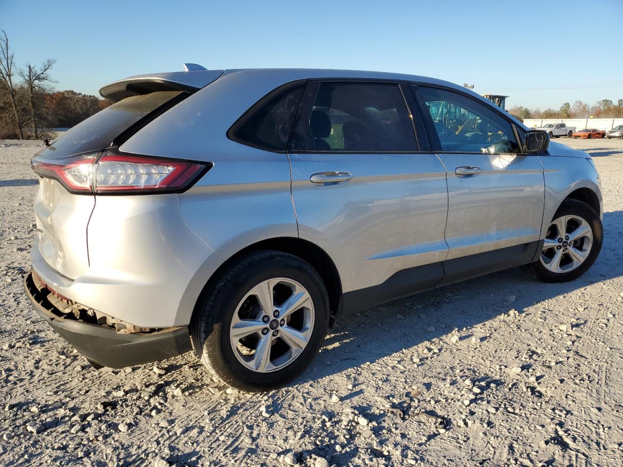 2015 Ford Edge VIN 2FMTK3G82FBB78094 Copart auction photo, rear end / side damage thumbnail 3