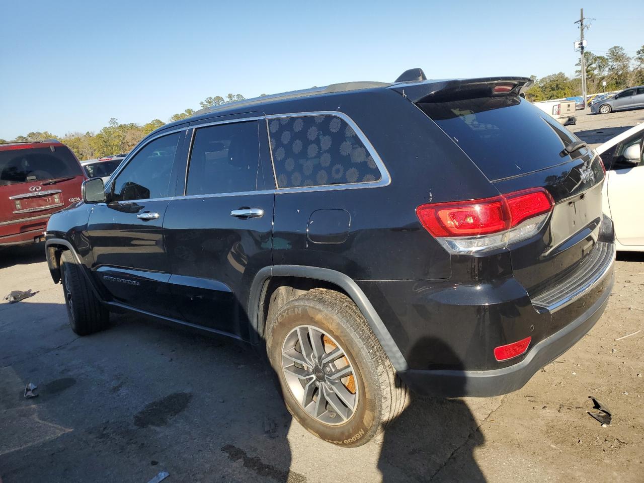 2020 Jeep Grand Cherokee VIN 1C4RJEBG5LC116003 Copart auction photo, front end damage thumbnail 2
