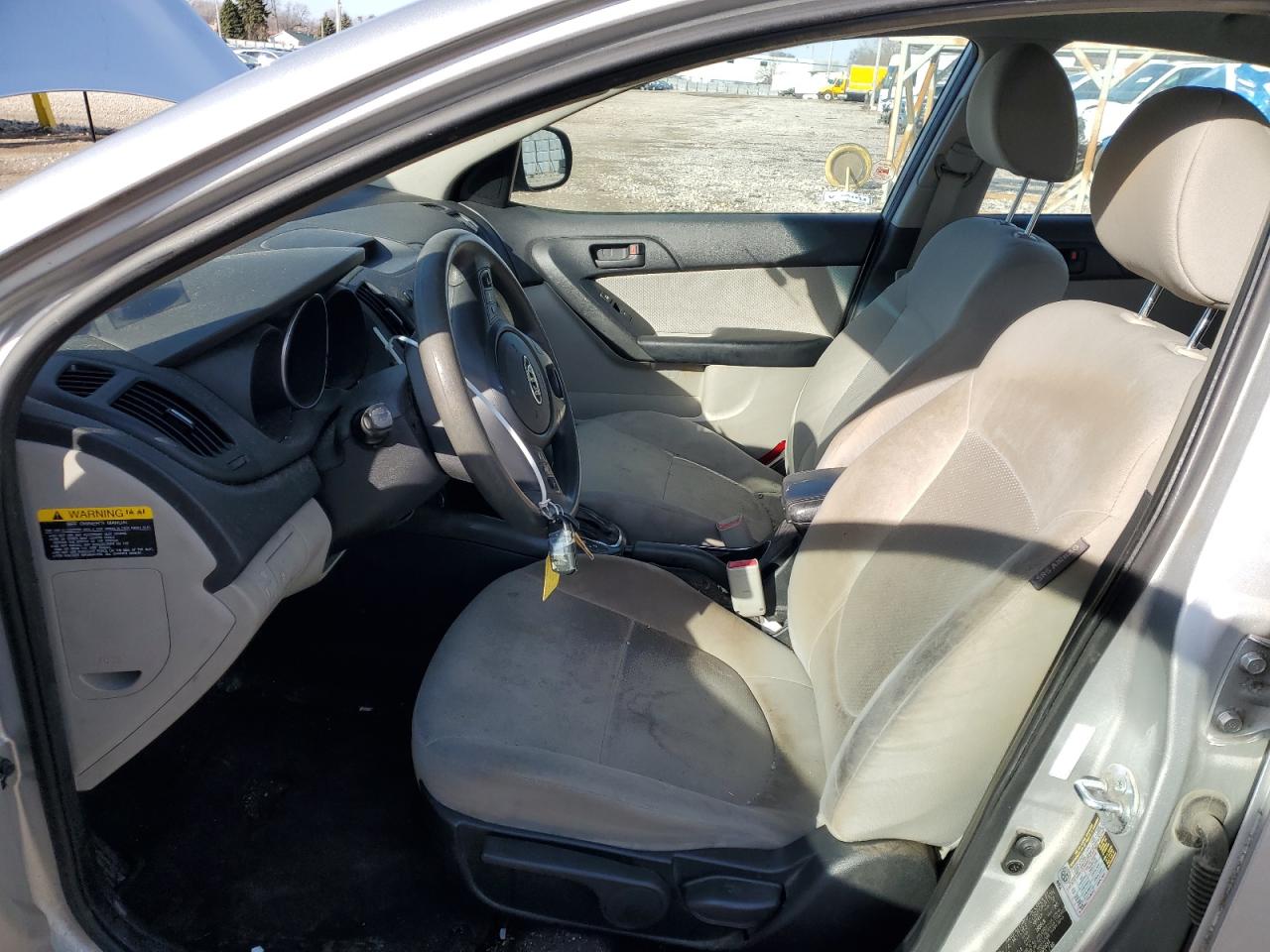 2012 KIA Forte VIN KNAFU4A22C5600934 Copart auction photo, rear end damage thumbnail 7