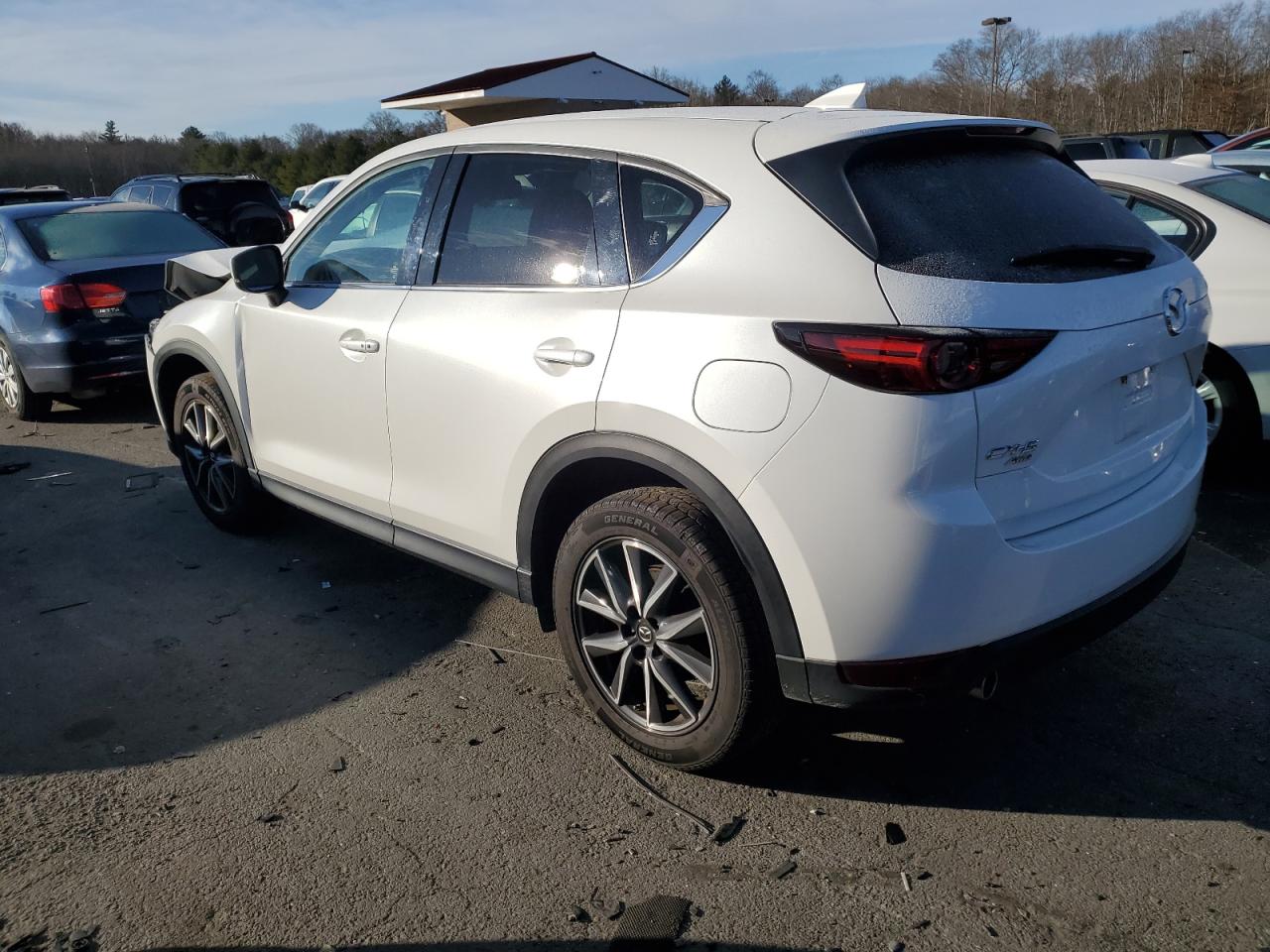 2017 Mazda CX-5 VIN JM3KFBDL0H0207661 Copart auction photo, front end damage thumbnail 2