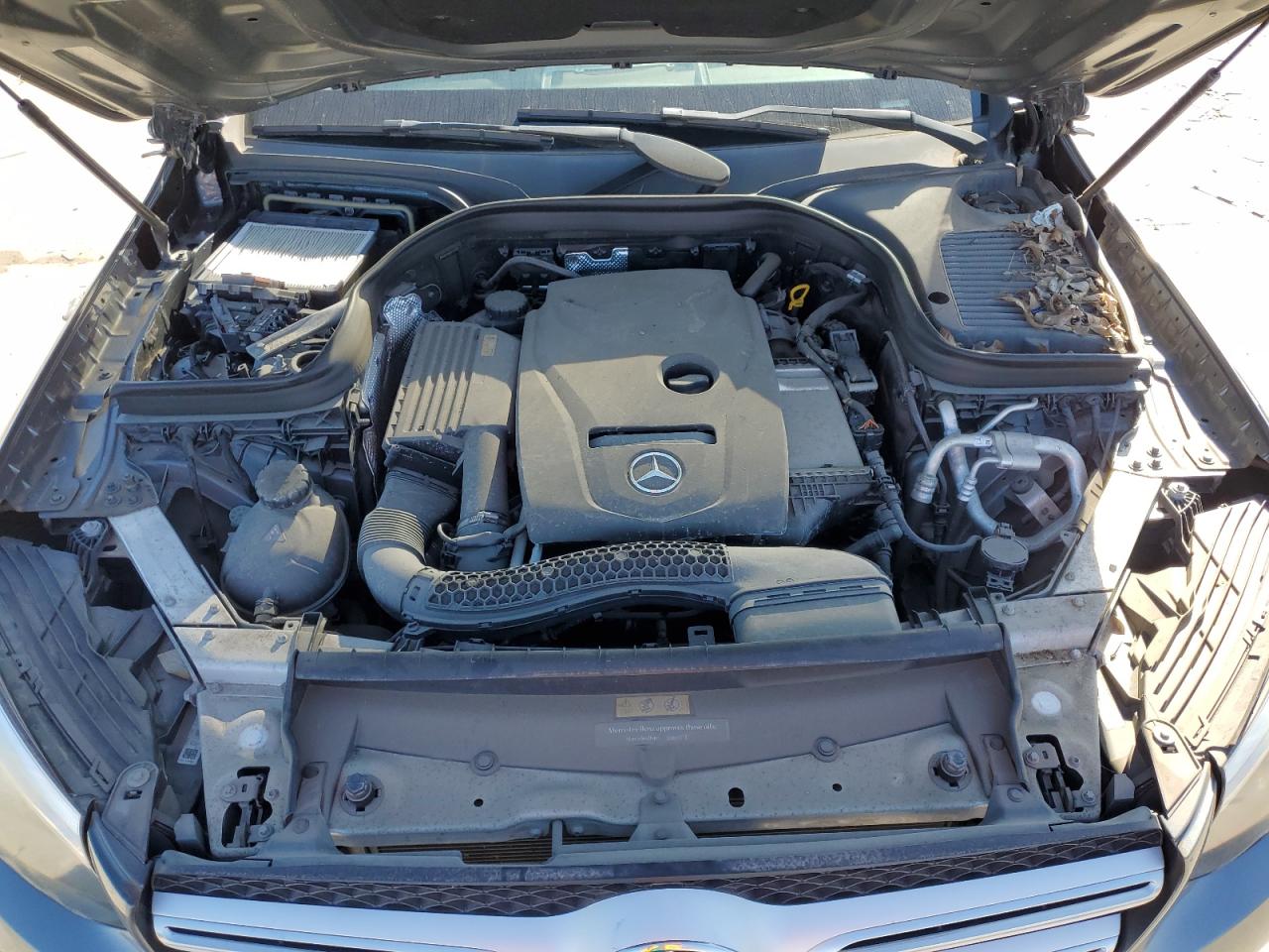 2017 Mercedes-Benz GLC VIN WDC0G4JB7HF140424 Copart auction photo, mechanical damage thumbnail 12