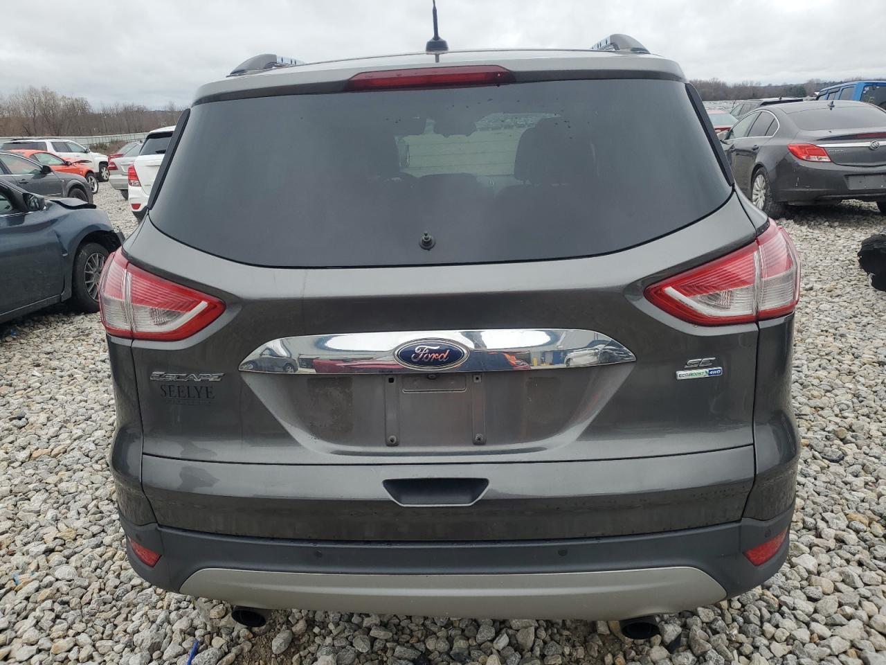 2016 Ford Escape VIN 1FMCU9GXXGUB96164 Copart auction photo, front end damage thumbnail 6