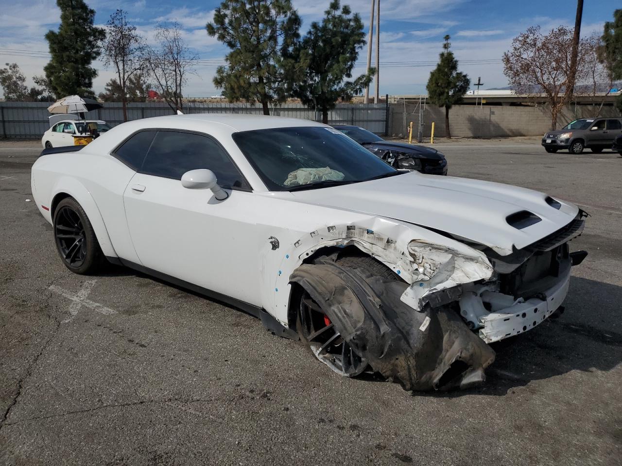 2021 Dodge Challenger VIN 2C3CDZC97MH617546 Copart auction photo, front end / undercarriage damage thumbnail 4