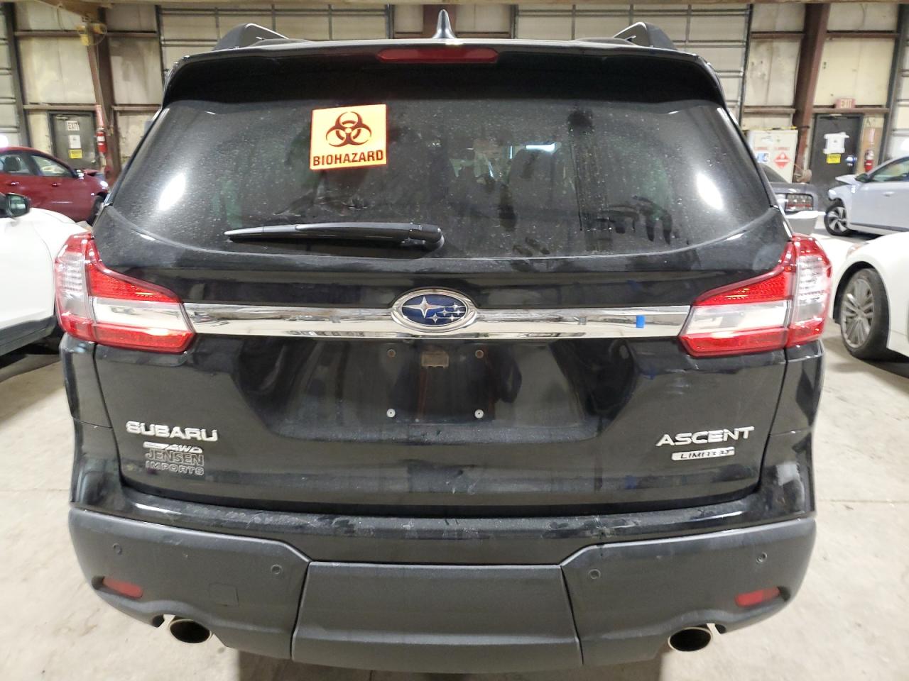 2020 Subaru Ascent VIN 4S4WMAMD4L3470287 Copart auction photo, front end / side damage thumbnail 6