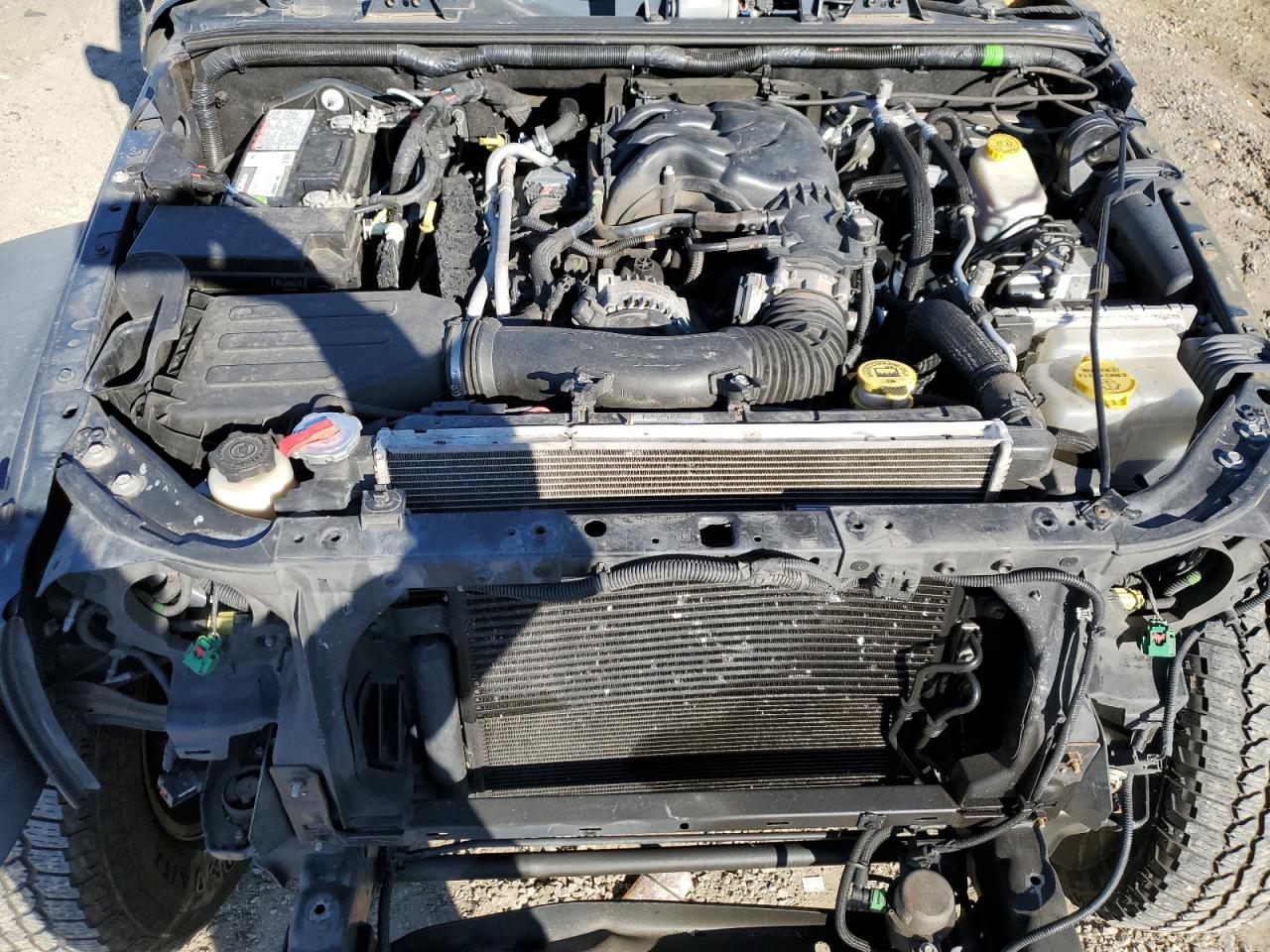 2017 Jeep Wrangler VIN 1C4BJWDG7HL579451 Copart auction photo, front end / undercarriage damage thumbnail 12