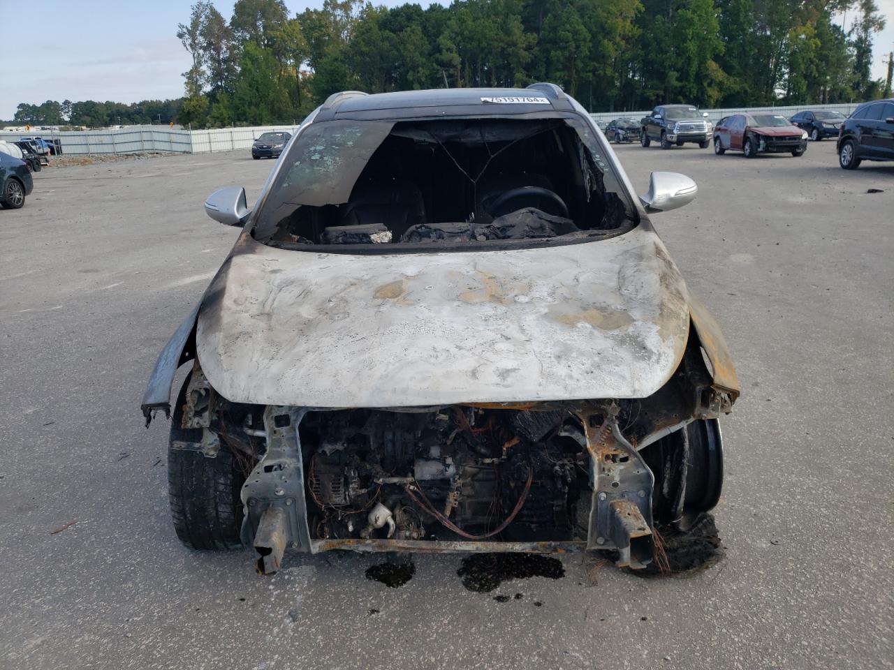 2012 KIA Sportage VIN KNDPC3A28C7187359 Copart auction photo, burn - engine / burn - interior damage thumbnail 5