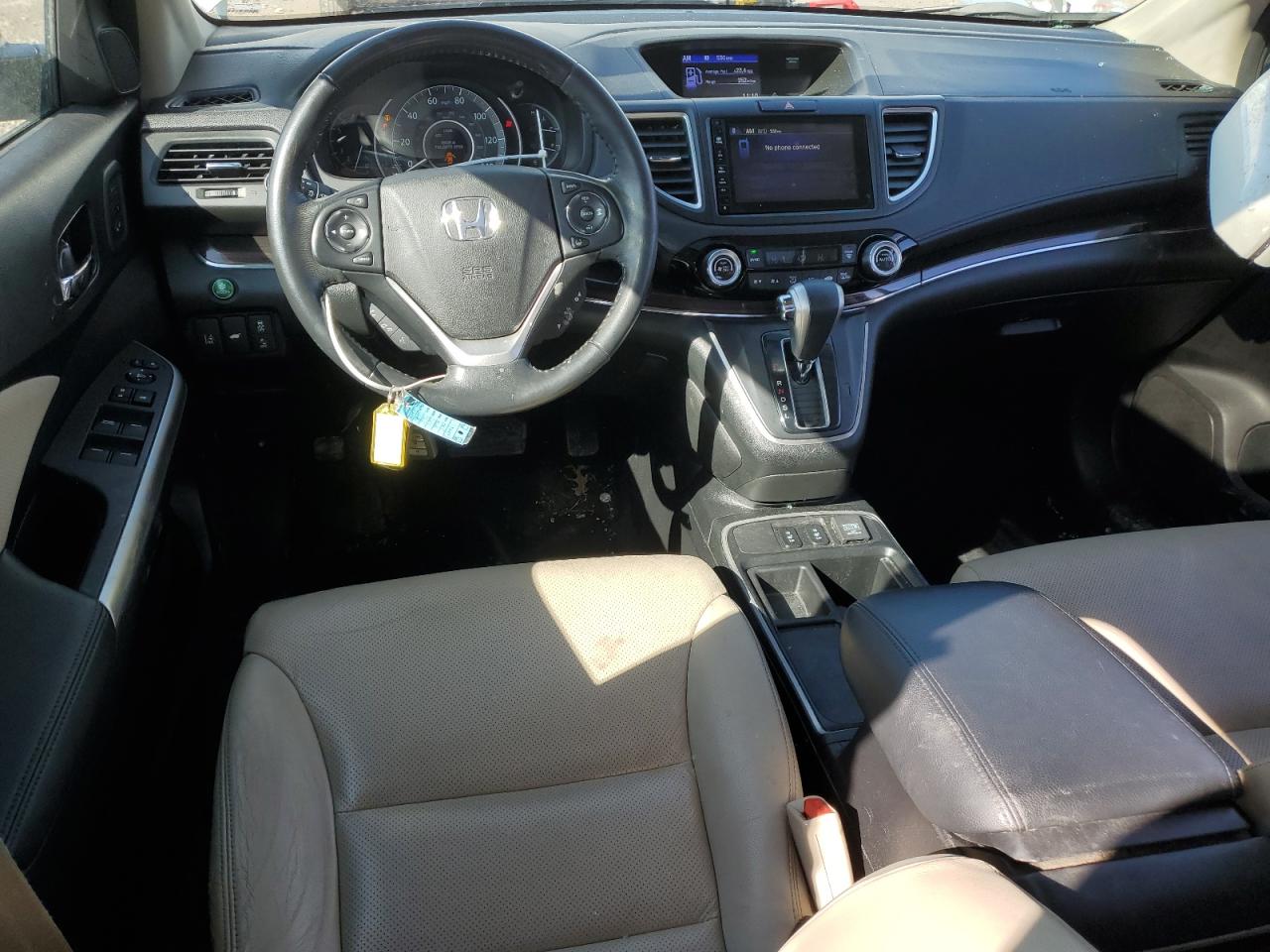 2015 Honda CR-V VIN 5J6RM4H90FL116242 Copart auction photo, side damage thumbnail 8