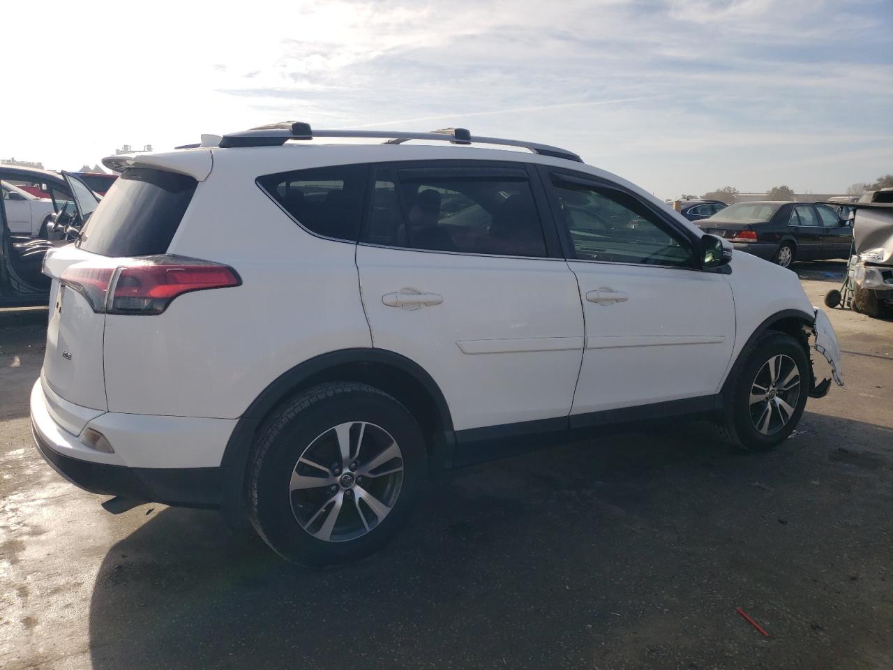 2017 Toyota RAV 4 VIN JTMWFREV3HD100647 Copart auction photo, all over / front end damage thumbnail 3
