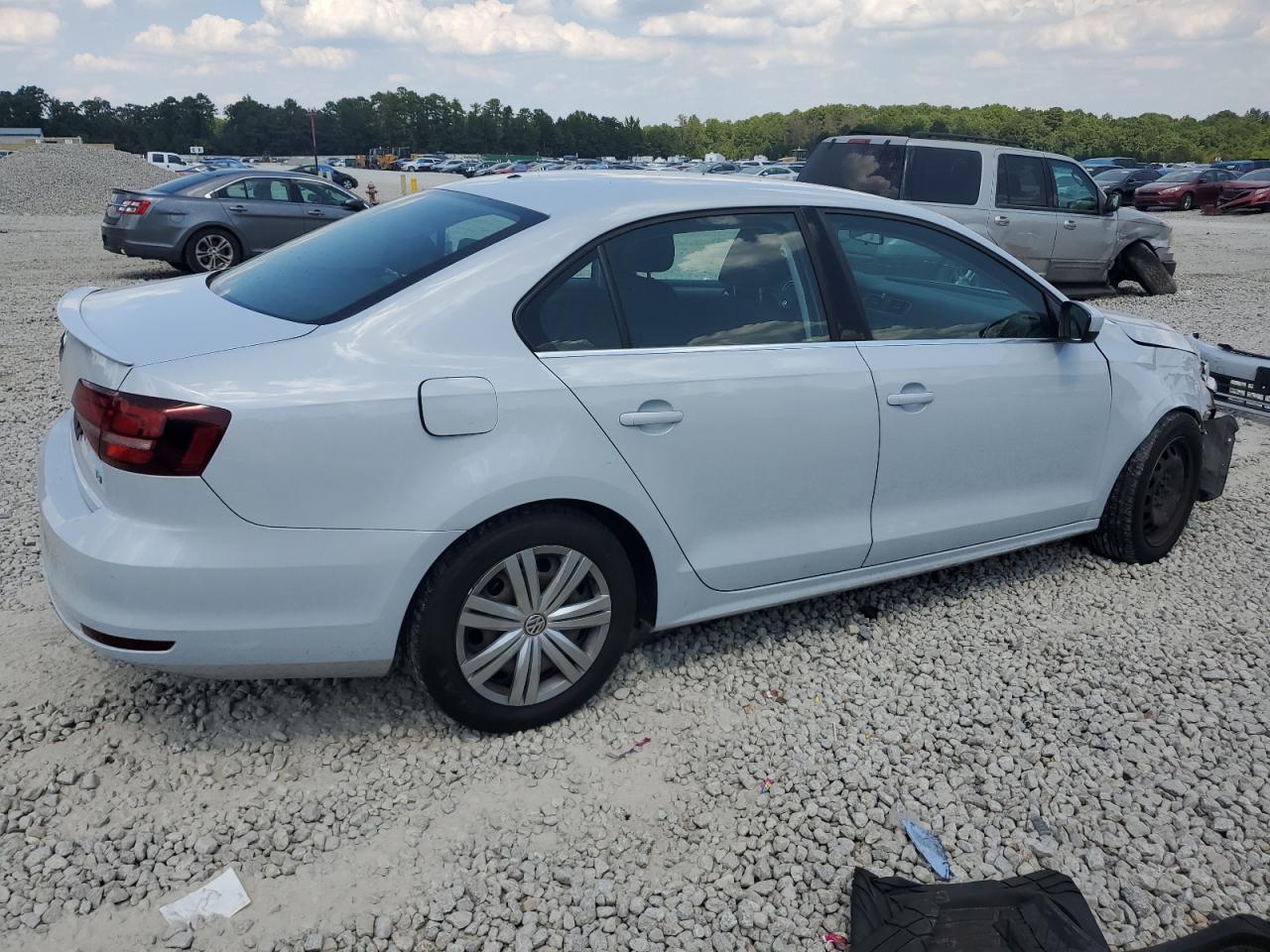 2017 Volkswagen Jetta VIN 3VW2B7AJ4HM292003 Copart auction photo, front end damage thumbnail 3