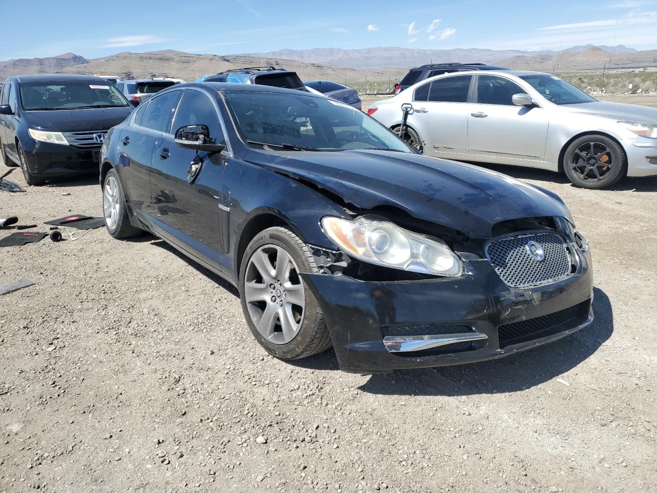 2010 Jaguar XF VIN SAJWA0FA8AHR60372 Copart auction photo, all over damage thumbnail 4
