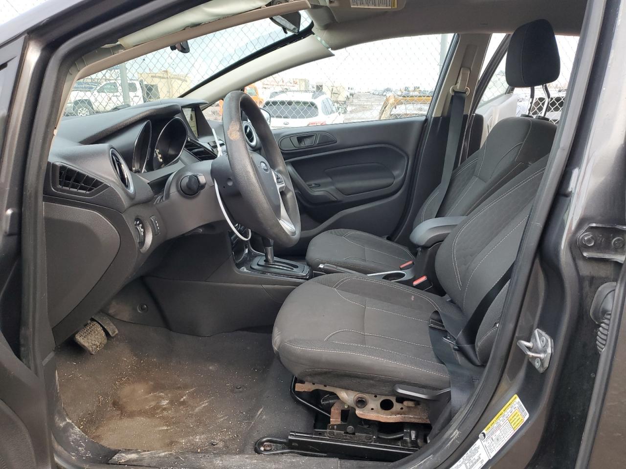2019 Ford Fiesta VIN 3FADP4EJ3KM106793 Copart auction photo, rear end / side damage thumbnail 7