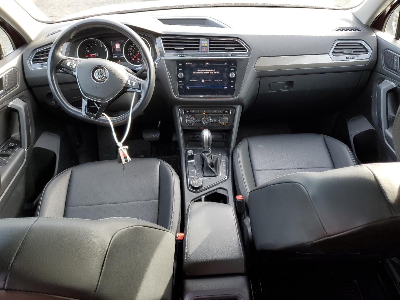 2019 Volkswagen Tiguan VIN 3VV2B7AX3KM130797 Copart auction photo, front end / rear end damage thumbnail 7