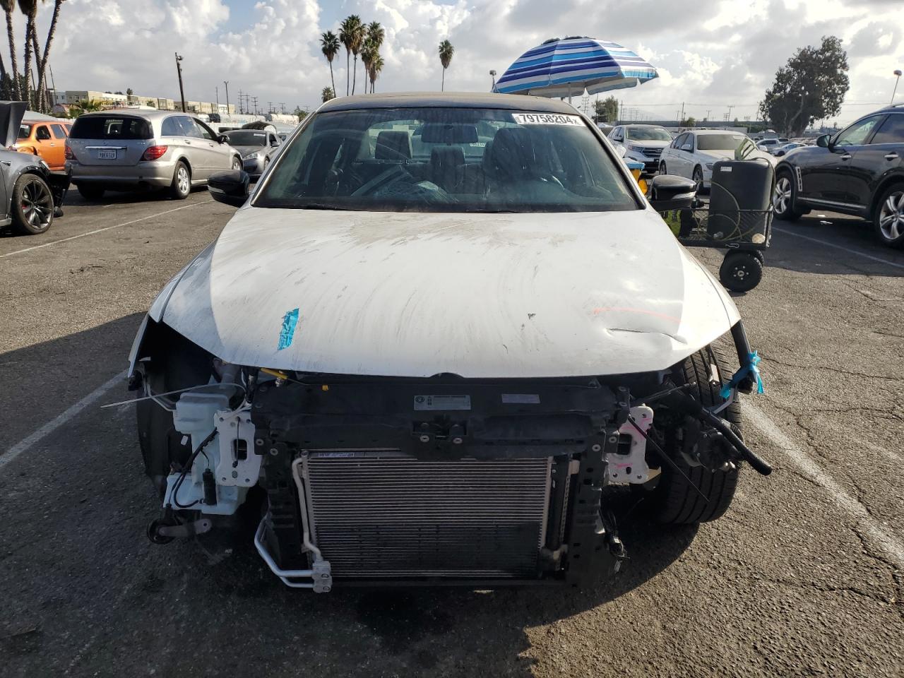 2018 Volkswagen Jetta VIN 3VWD17AJ9JM211000 Copart auction photo, front end damage thumbnail 5