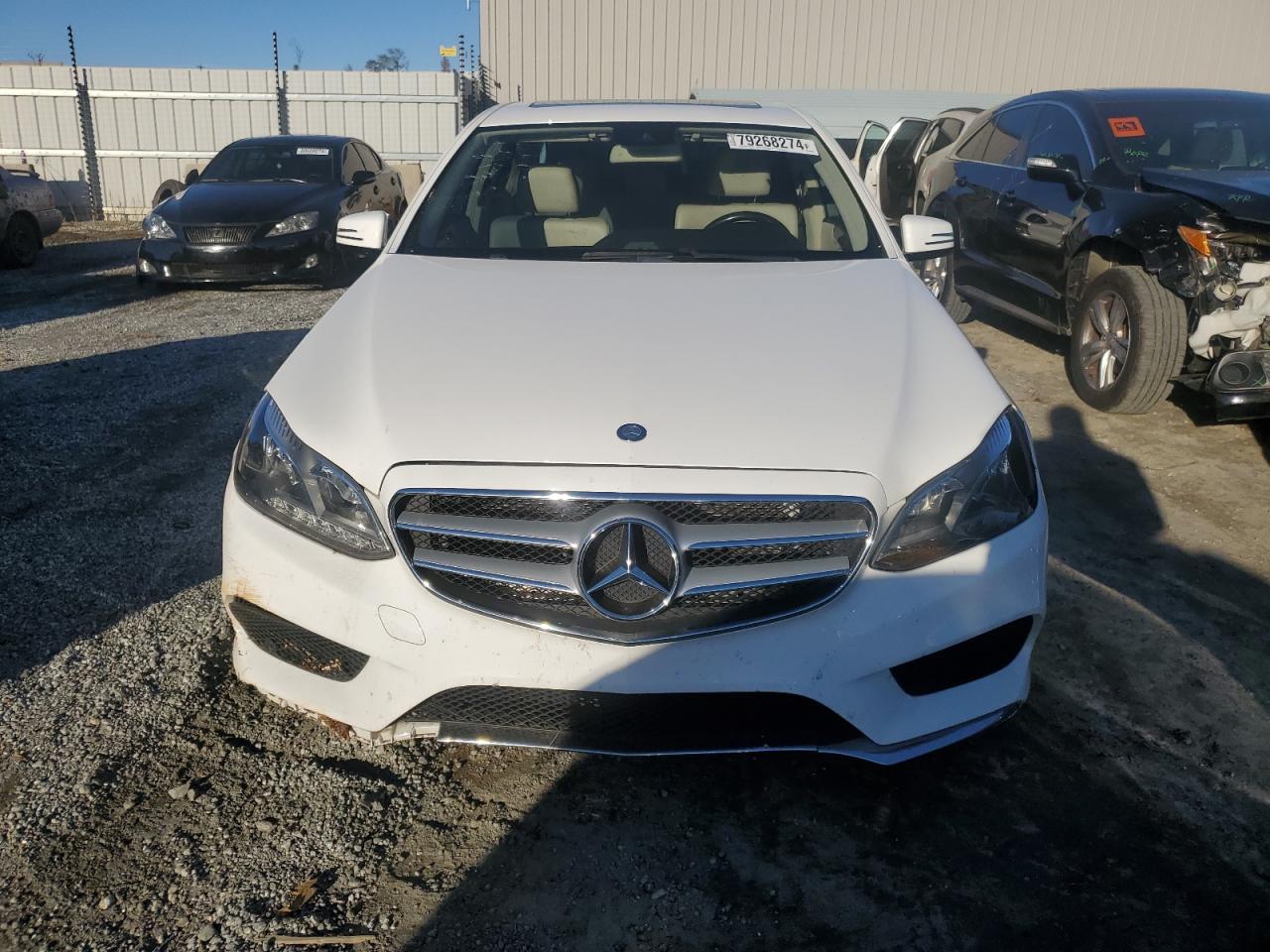 2016 Mercedes-Benz E-klasse VIN WDDHF5KB2GB202467 Copart auction photo, front end damage thumbnail 5