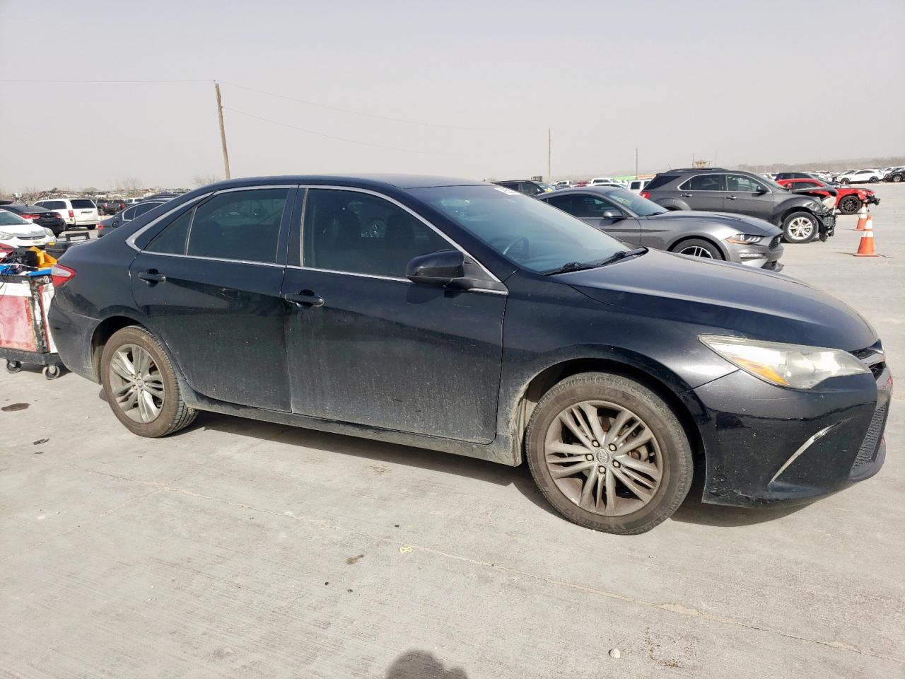 2016 Toyota Camry VIN 4T1BF1FK5GU141280 Copart auction photo, hail damage thumbnail 4