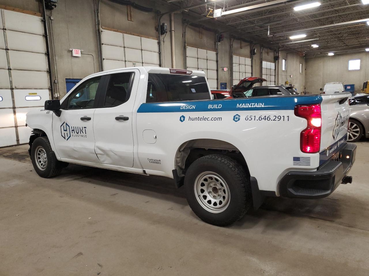 2019 Chevrolet Silverado VIN 1GCRYAEF0KZ272713 Copart auction photo, front end / side damage thumbnail 2