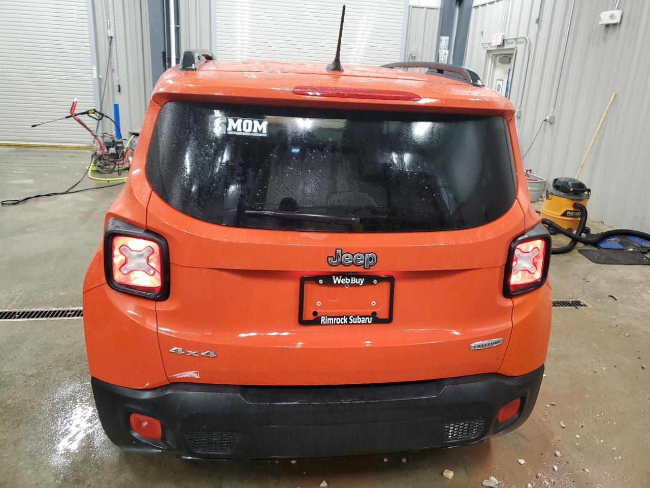 2016 Jeep Renegade VIN ZACCJBBT9GPC92524 Copart auction photo, front end damage thumbnail 6