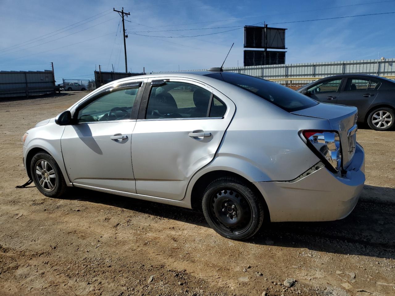 2015 Chevrolet Sonic VIN 1G1JC5SH1F4214789 Copart auction photo, rear end / front end damage thumbnail 2