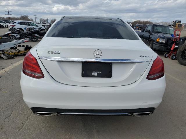 2015 Mercedes-Benz C-klasse VIN 55SWF4KB1FU039722 Copart auction photo, front end / side damage thumbnail 6