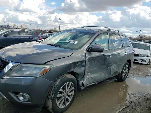 2015 Nissan Pathfinder VIN 5N1AR2MM2FC621813 Copart auction photo, side / front end damage thumbnail 12