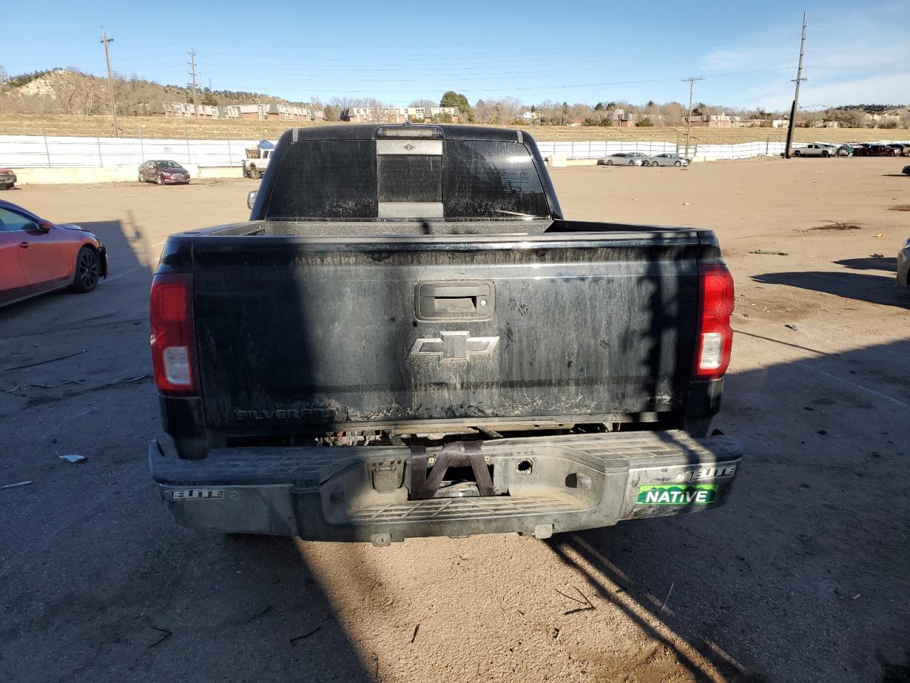 2017 Chevrolet Silverado VIN 3GCUKSEJ5HG455054 Copart auction photo, front end / side damage thumbnail 6