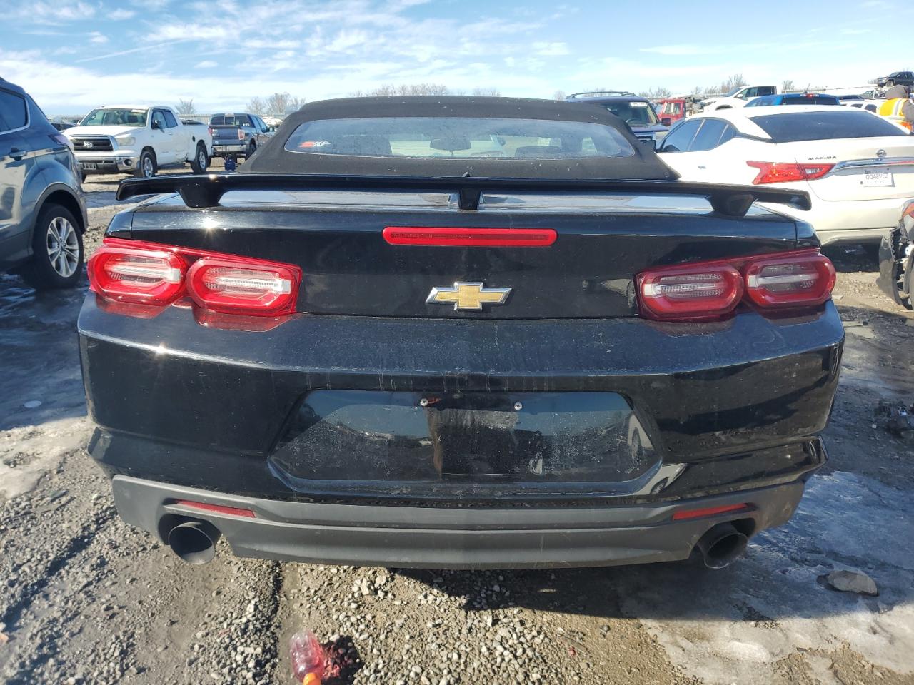2020 Chevrolet Camaro VIN 1G1FB3DSXL0110956 Copart auction photo, front end / minor dent/scratches damage thumbnail 6