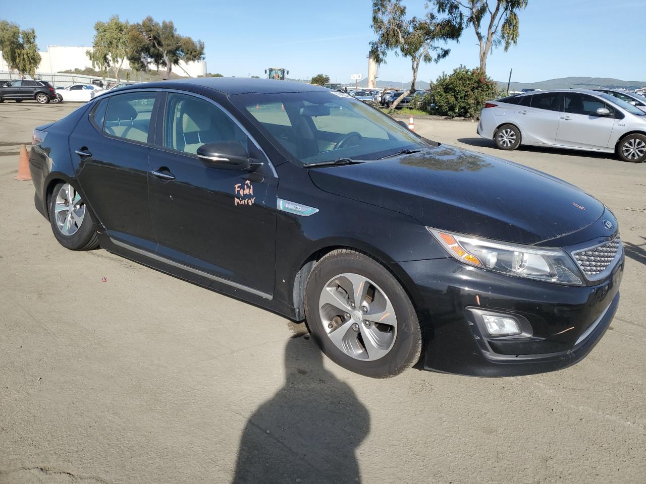 2014 KIA Optima VIN KNAGM4AD2E5075138 Copart auction photo, rear end / undercarriage damage thumbnail 4