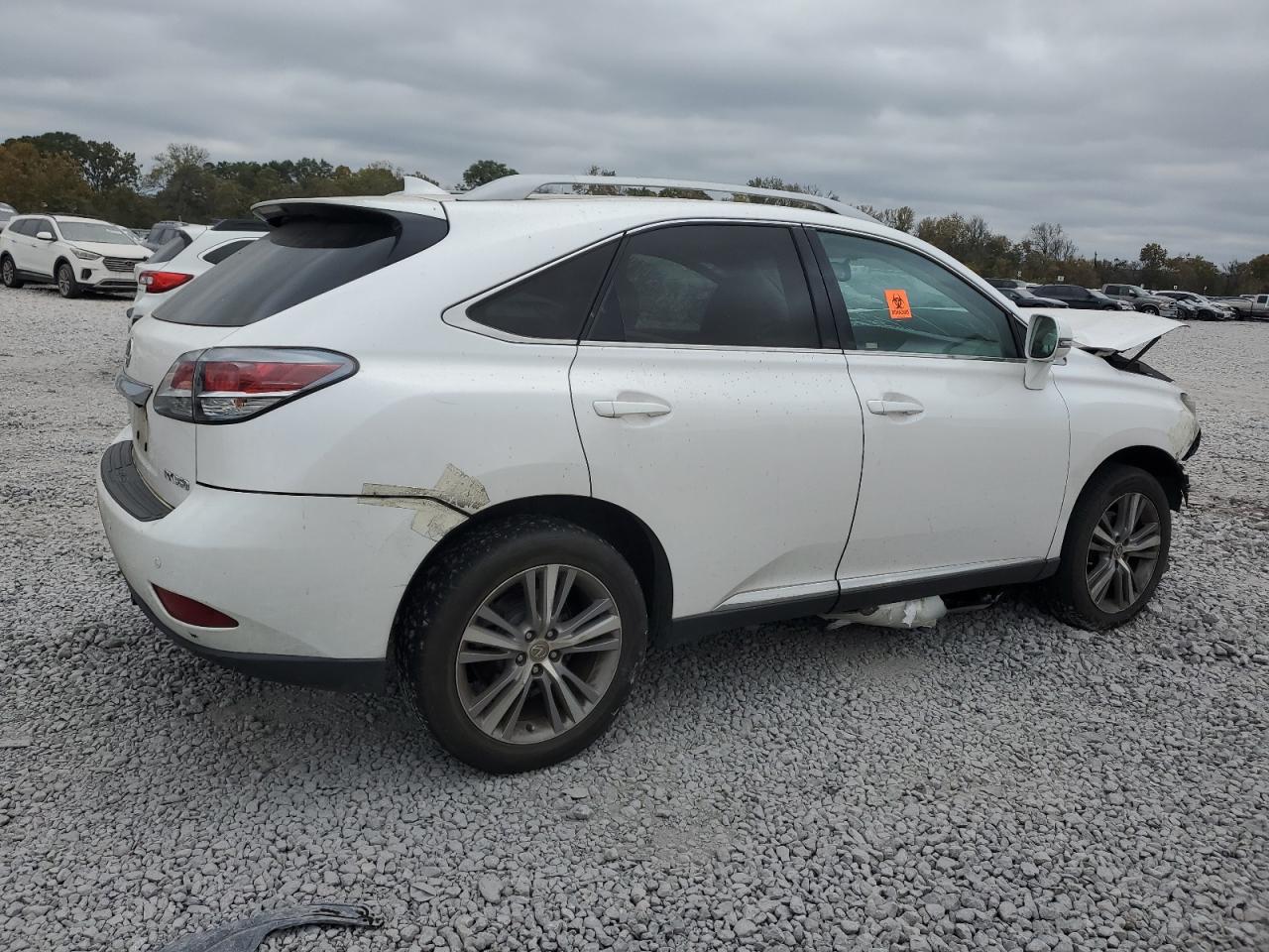 2015 Lexus RX VIN 2T2ZK1BA2FC151137 Copart auction photo, front end / side damage thumbnail 3