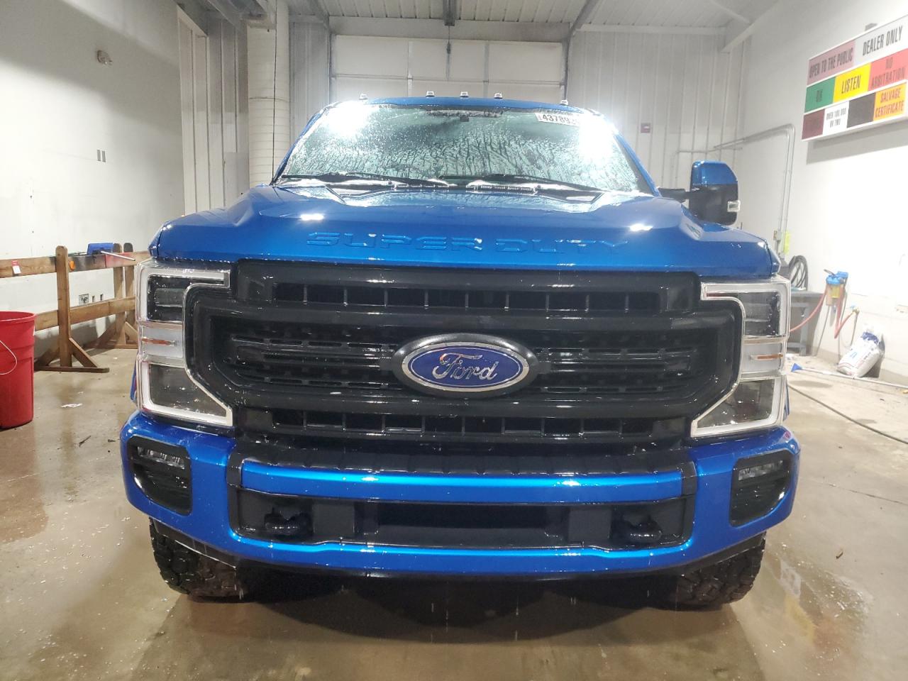 2020 Ford F250 VIN 1FT7W2BN2LED90432 Copart auction photo, side damage thumbnail 5