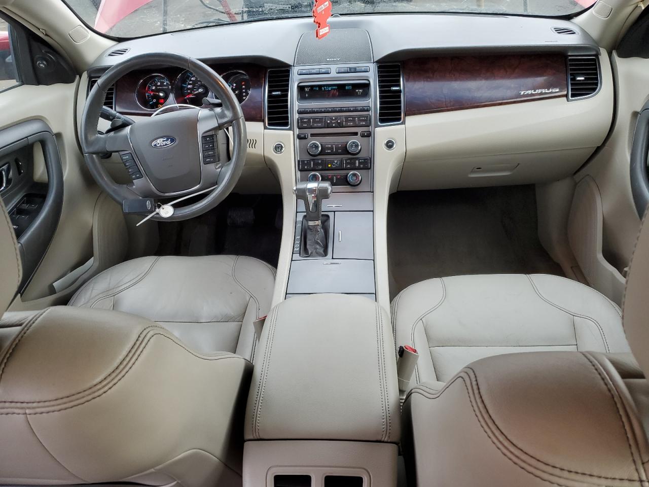 2010 Ford Taurus VIN 1FAHP2HW7AG162810 Copart auction photo, side / front end damage thumbnail 8