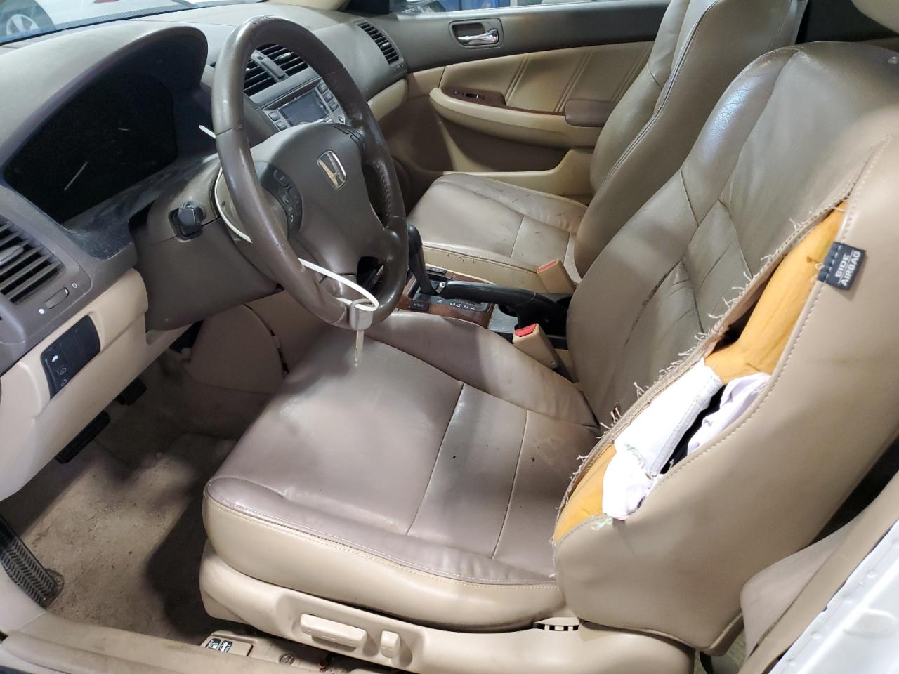 2007 Honda Accord VIN 1HGCM56897A148391 Copart auction photo, front end / side damage thumbnail 7