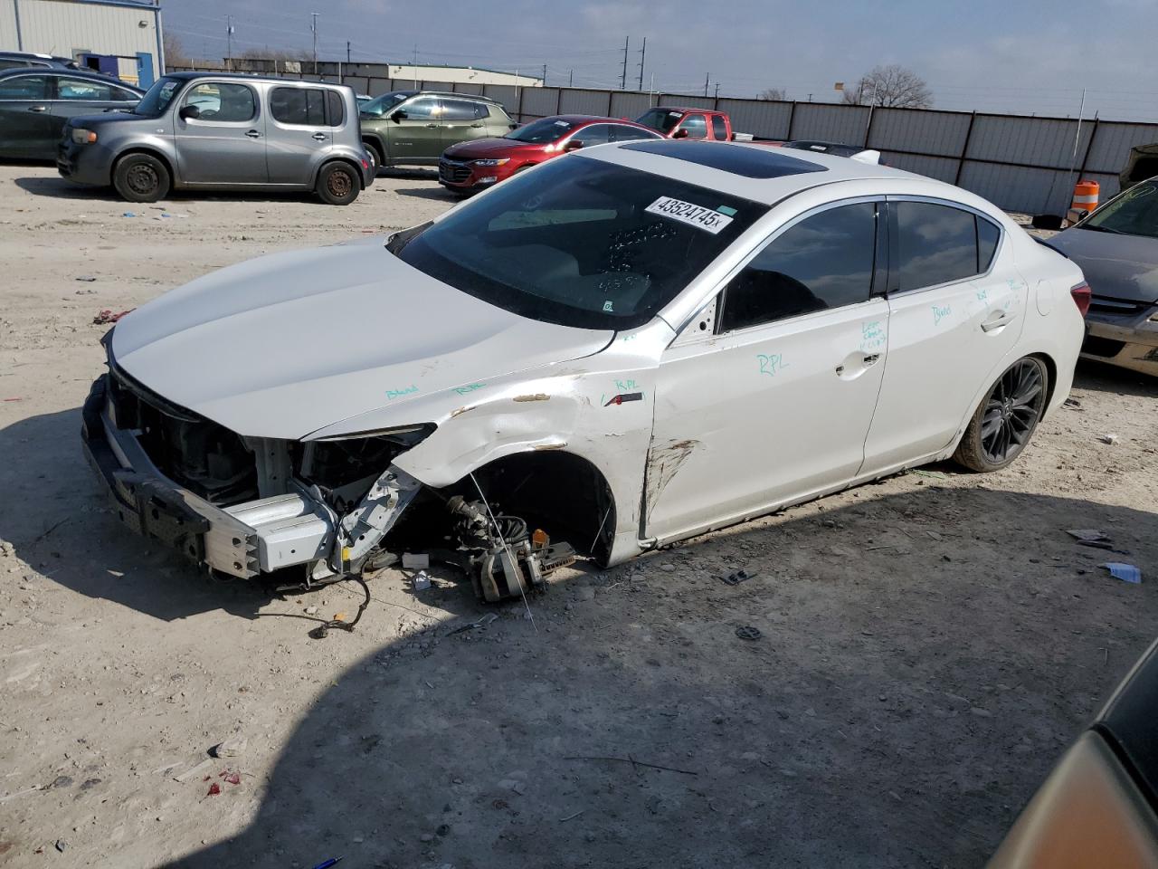 2022 Acura ILX VIN 19UDE2F8XNA004877
