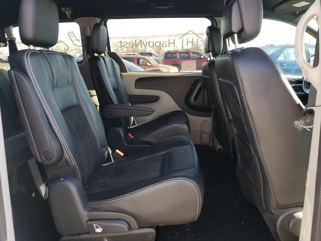 2019 Dodge Caravan VIN 2C4RDGCG7KR611181 Copart auction photo, front end / hail damage thumbnail 11