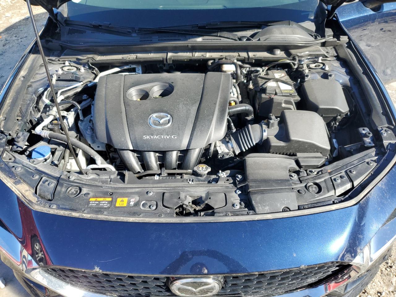 2021 Mazda 3 VIN 3MZBPACL6MM254134 Copart auction photo, side / rear end damage thumbnail 11