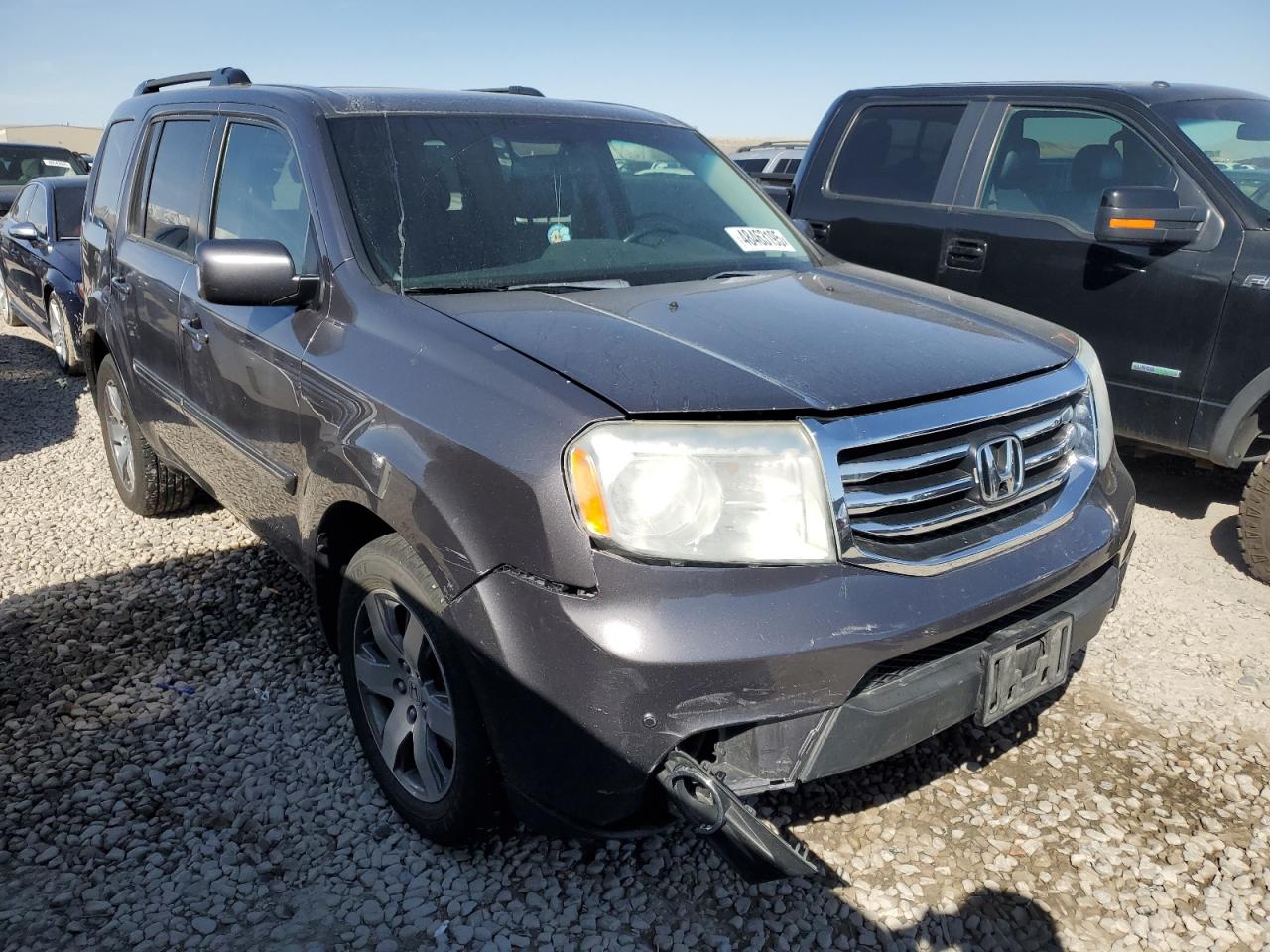 2014 Honda Pilot VIN 5FNYF4H9XEB041546 Copart auction photo, all over damage thumbnail 4