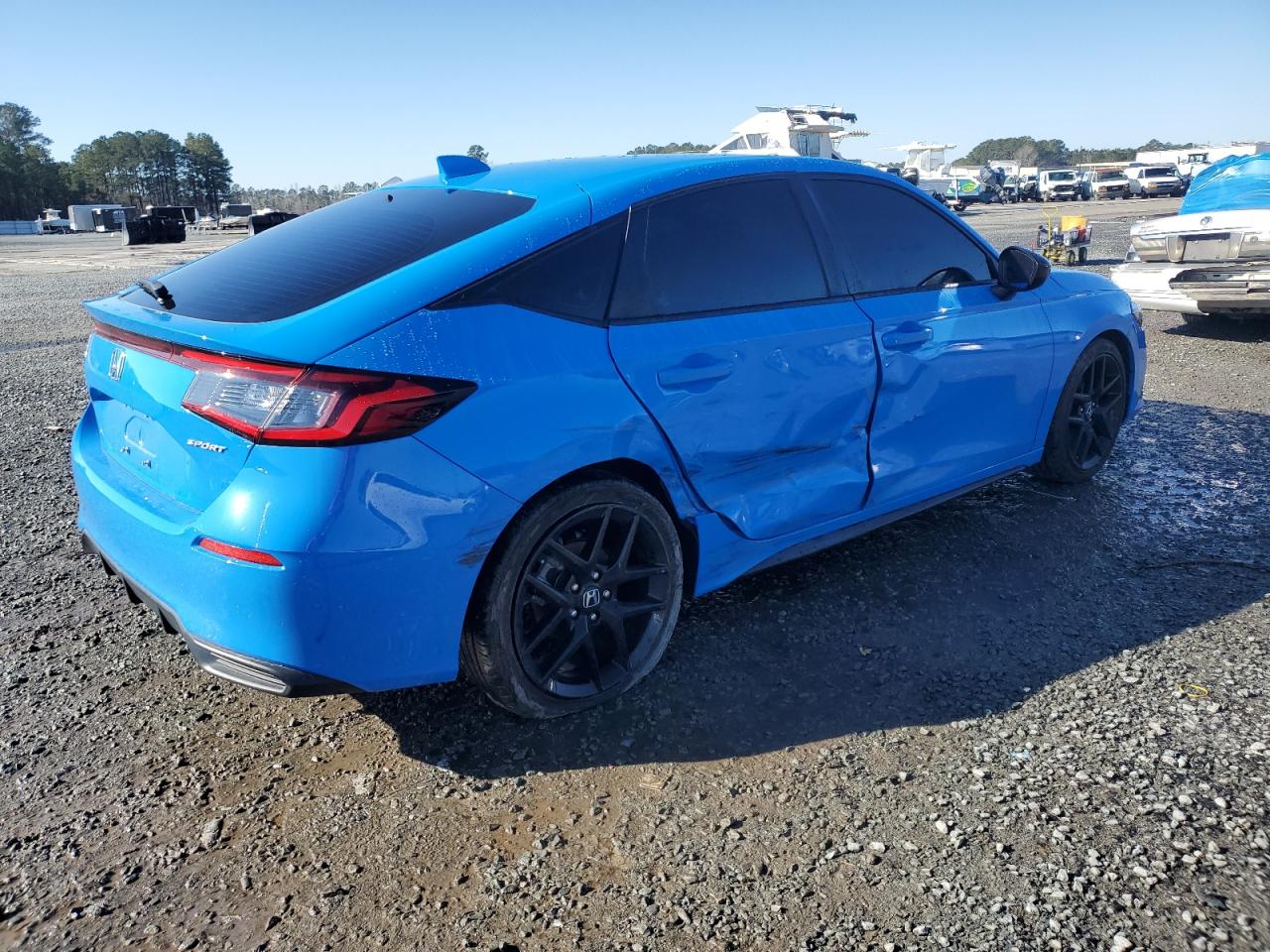 2022 Honda Civic VIN 19XFL2H87NE024124 Copart auction photo, all over damage thumbnail 3
