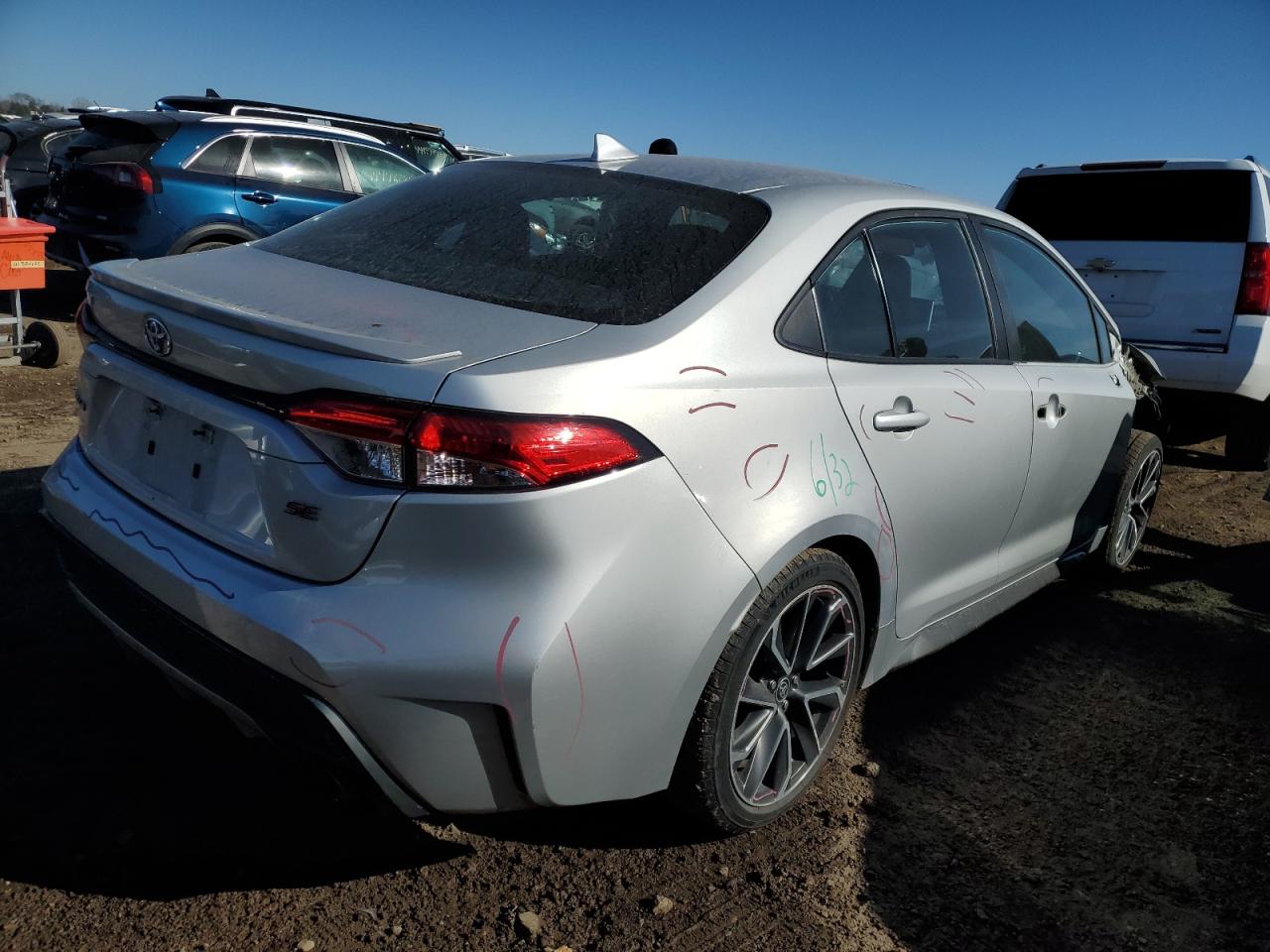 2020 Toyota Corolla VIN 5YFP4RCE0LP030012 Copart auction photo, front end / minor dent/scratches damage thumbnail 3