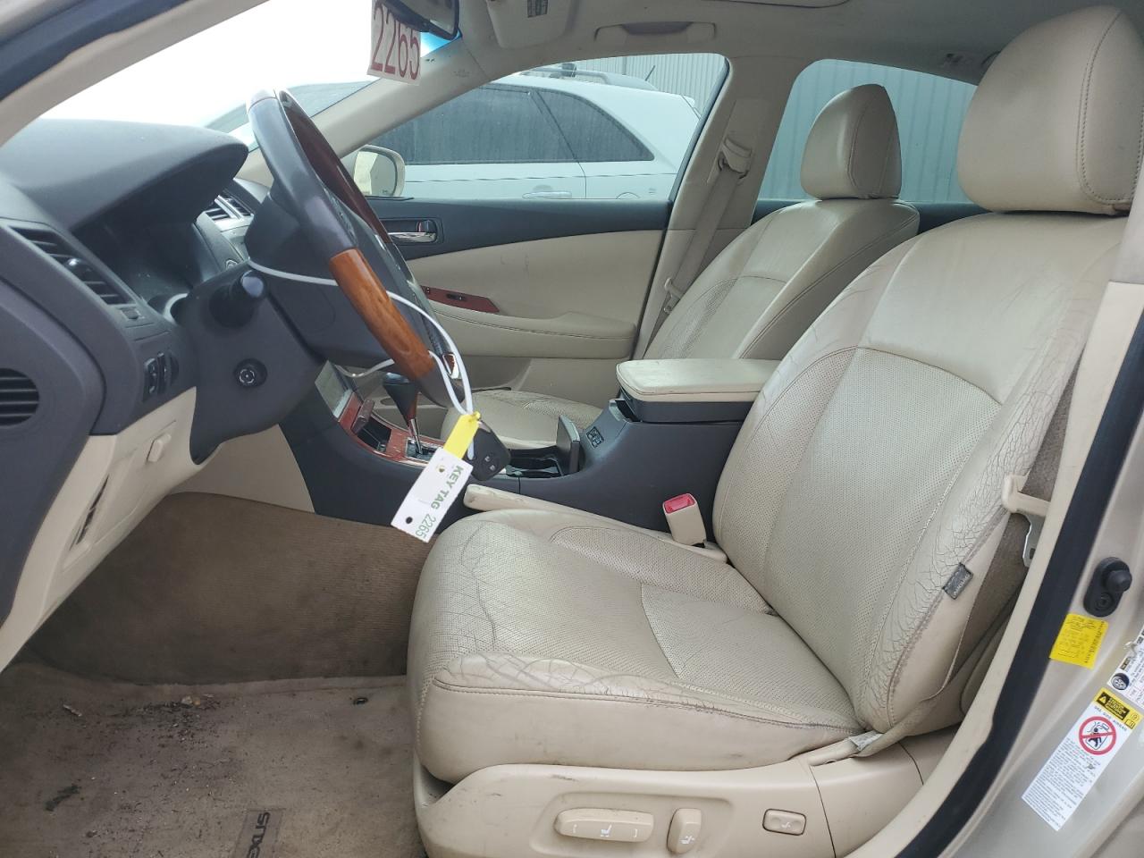 2012 Lexus ES VIN JTHBK1EG6C2508608 Copart auction photo, mechanical / minor dent/scratches damage thumbnail 7