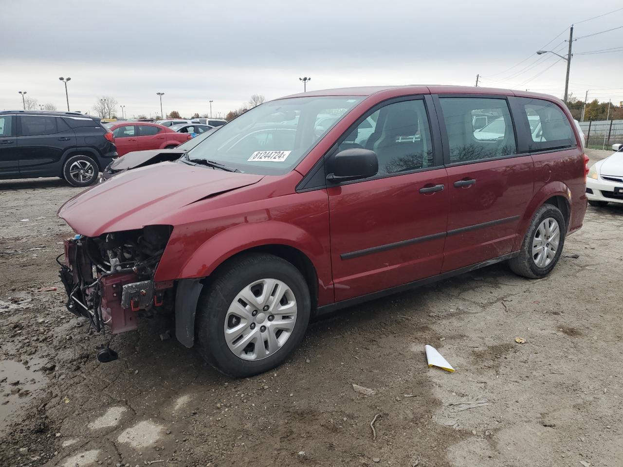 2015 Dodge Caravan VIN 2C4RDGBG1FR667401