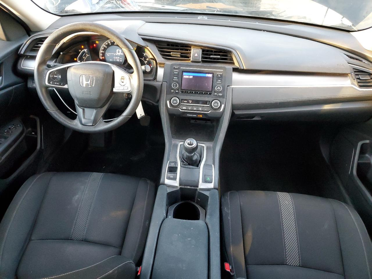 2018 Honda Civic VIN 19XFC2E5XJE021853 Copart auction photo, front end / rear end damage thumbnail 8